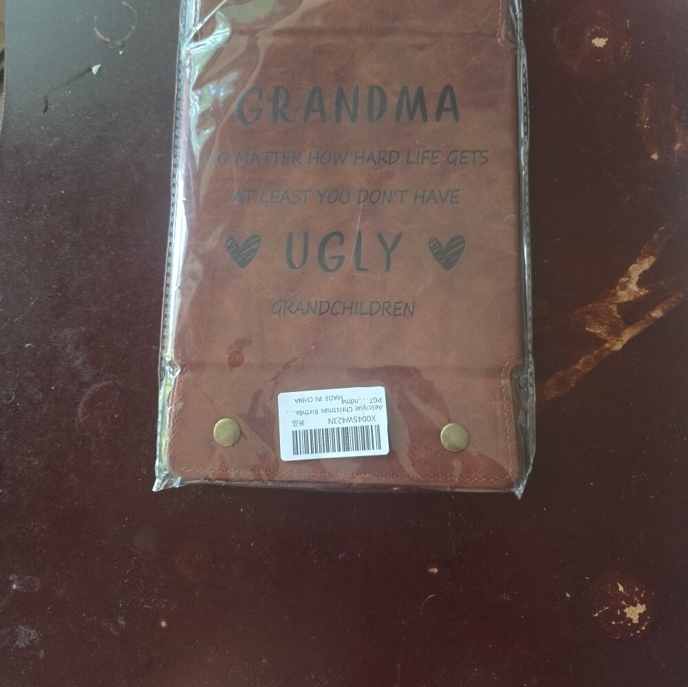 Grandma Rustic Brown Valet Tray-